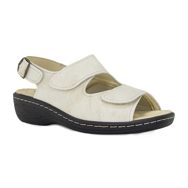 Сандалии ортопедические Ортобум женские 20323-01 песочные.