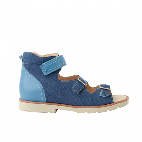 Сандали ортопедические Мега Ортопедик для мальчиков 052 62 08-22 синие. Изображение 2 из 4