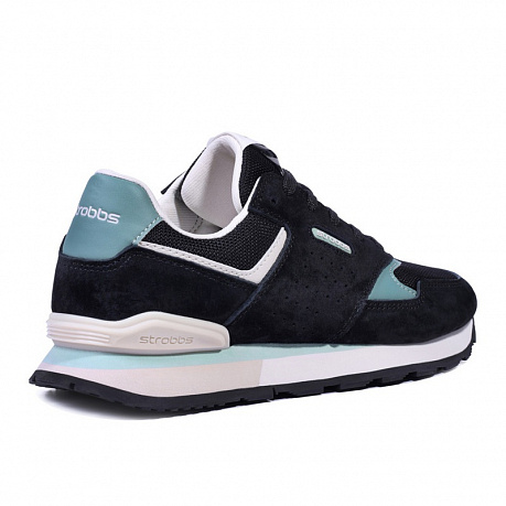 Кроссовки Strobbs женские F7711-3 черные. Изображение 3 из 4