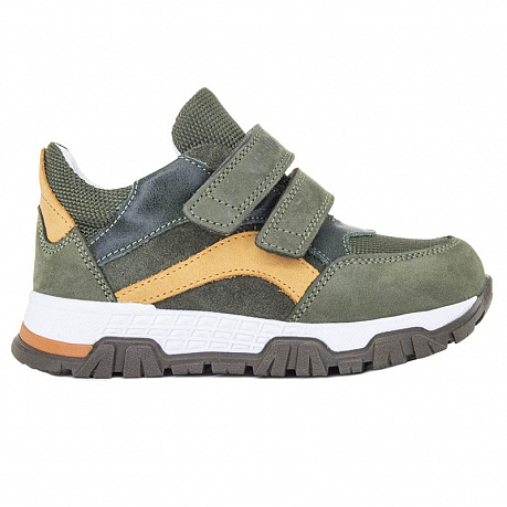 Кроссовки ортопедические Ортобум для мальчиков 31057-01 хаки. Изображение 2 из 5